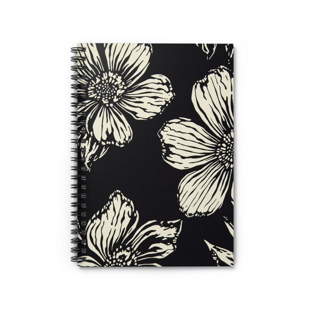 Woven Blooms Spiral Notebook