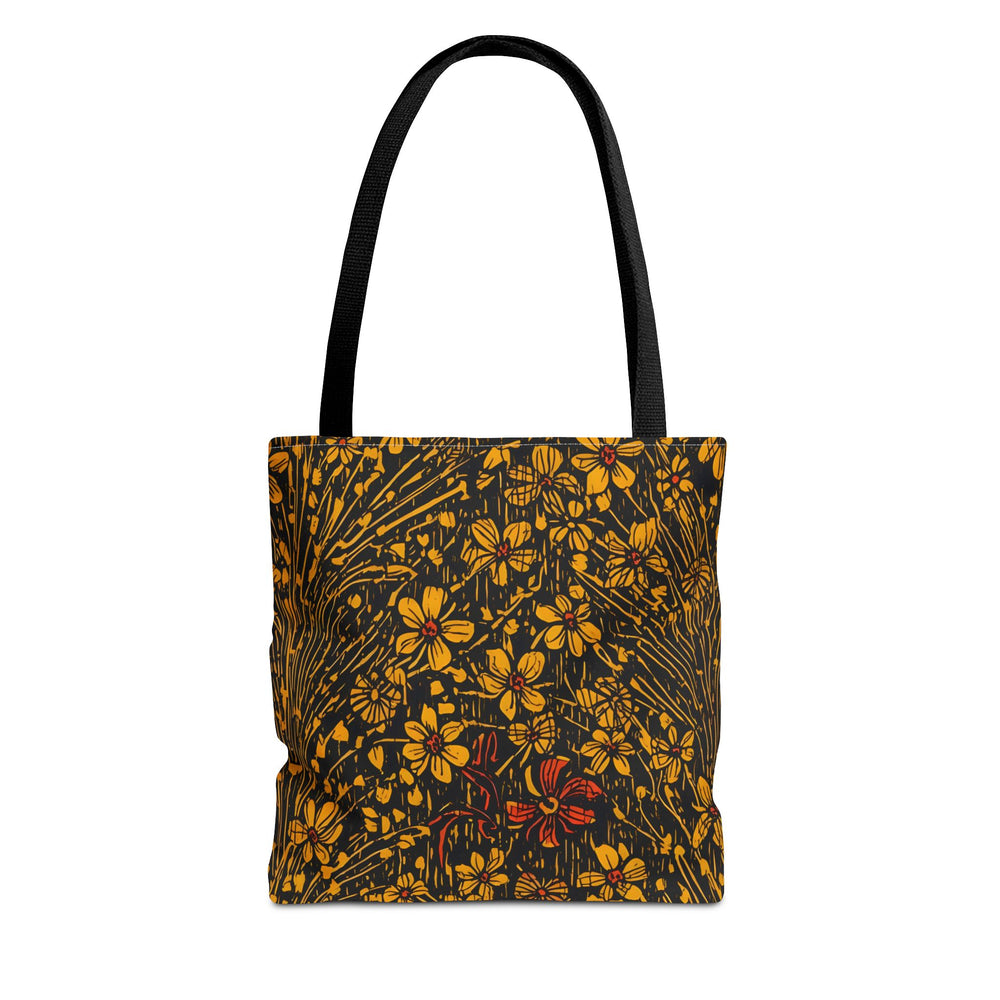 Golden Hibiscus Tote Bag