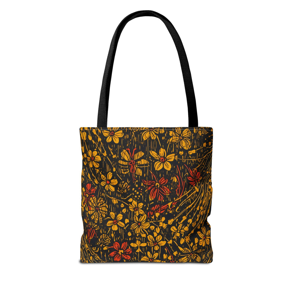 Golden Hibiscus Tote Bag