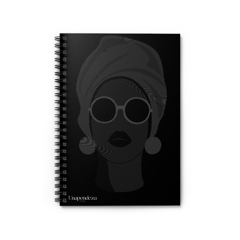 Modern Queen Notebook | Spiral Notebook with Bold Woman Design