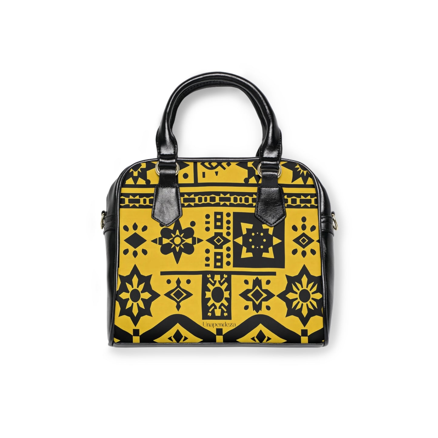 Sunshine Heritage Handbag | Vibrant PU Leather Shoulder Bag for Every Occasion