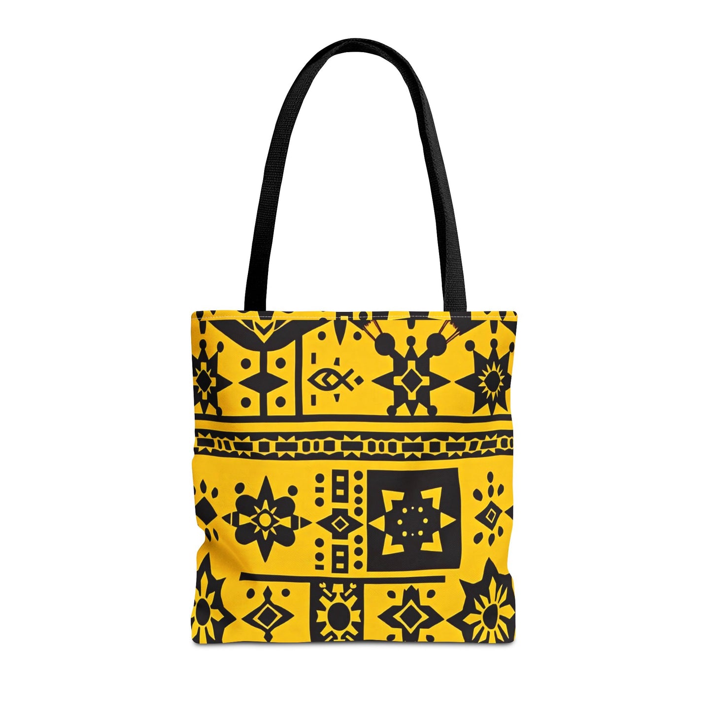 Sunshine Heritage Tote Bag | Vibrant African-Inspired Travel & Shopping Bag