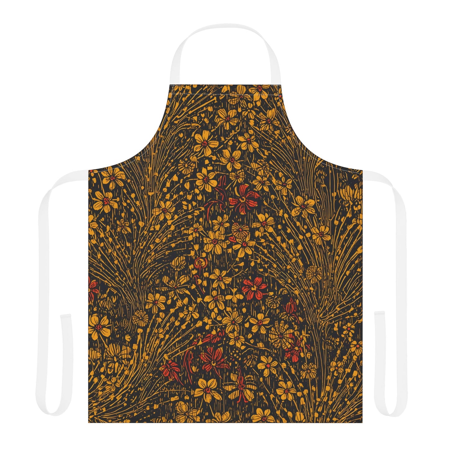 Golden Hibiscus Apron