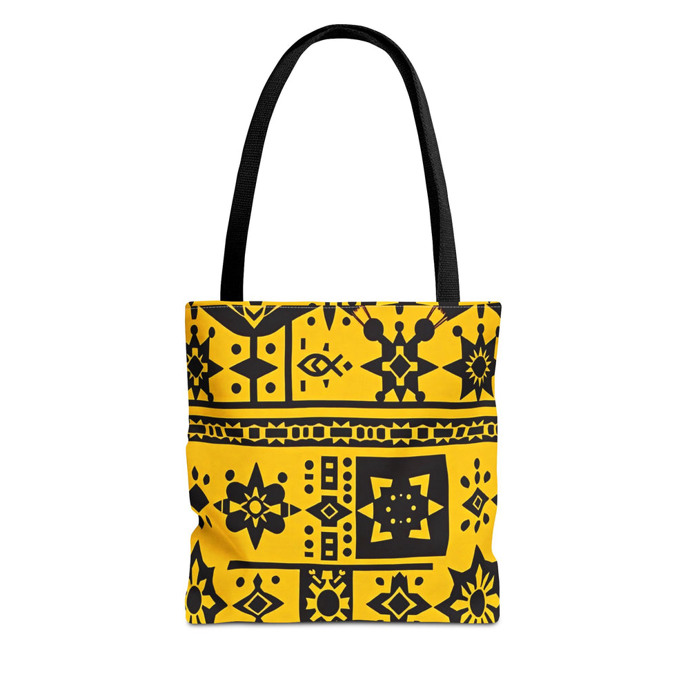 Sunshine Heritage Tote Bag | Vibrant African-Inspired Travel & Shopping Bag