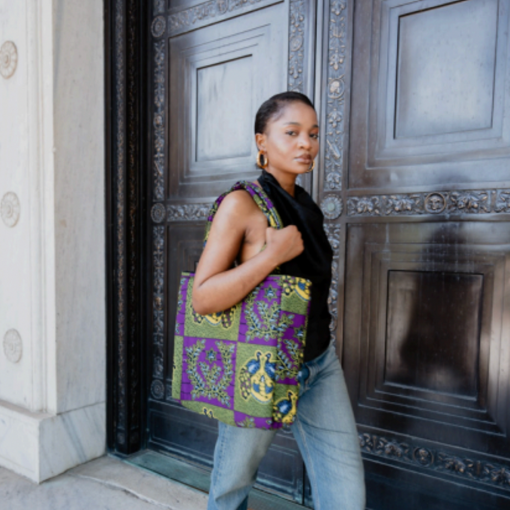 
                      
                        Yellow Peacock Tote
                      
                    