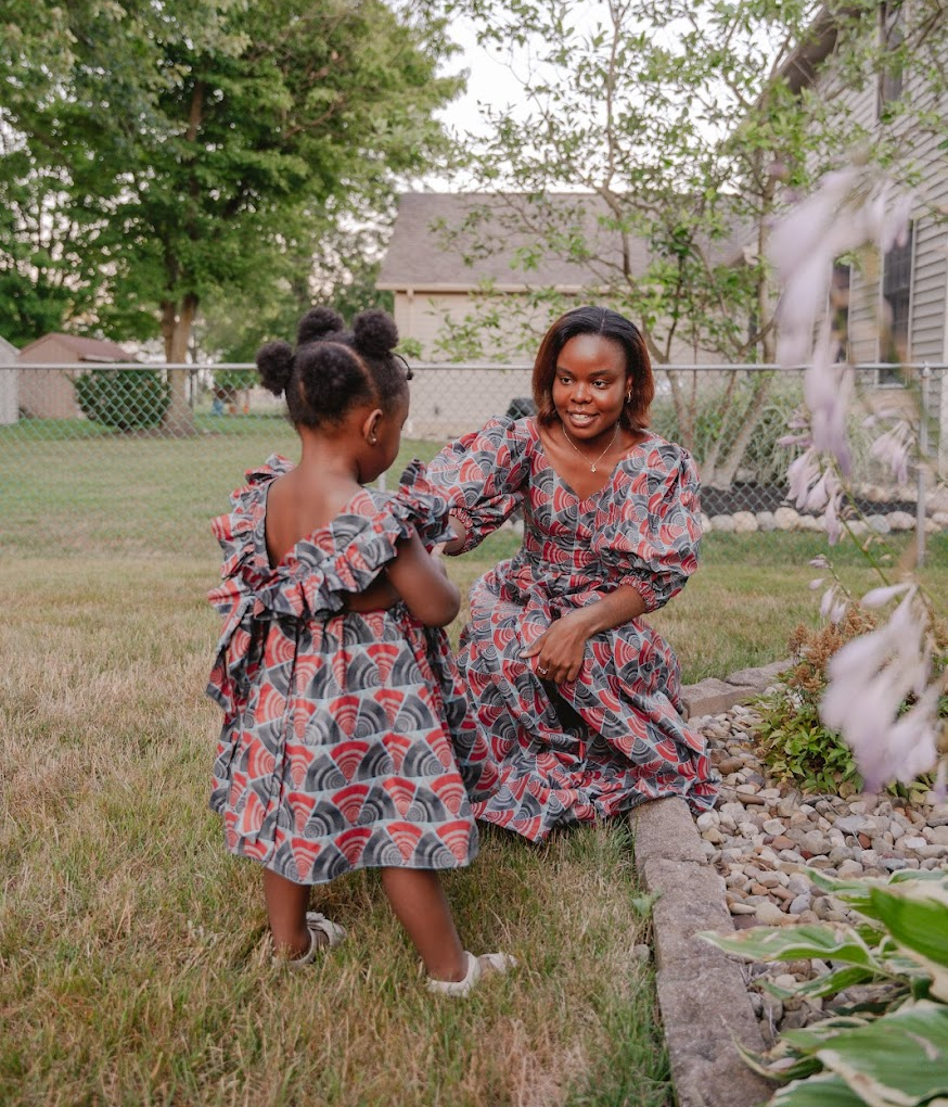 Auntie and Niece Matching Dress - Children dress