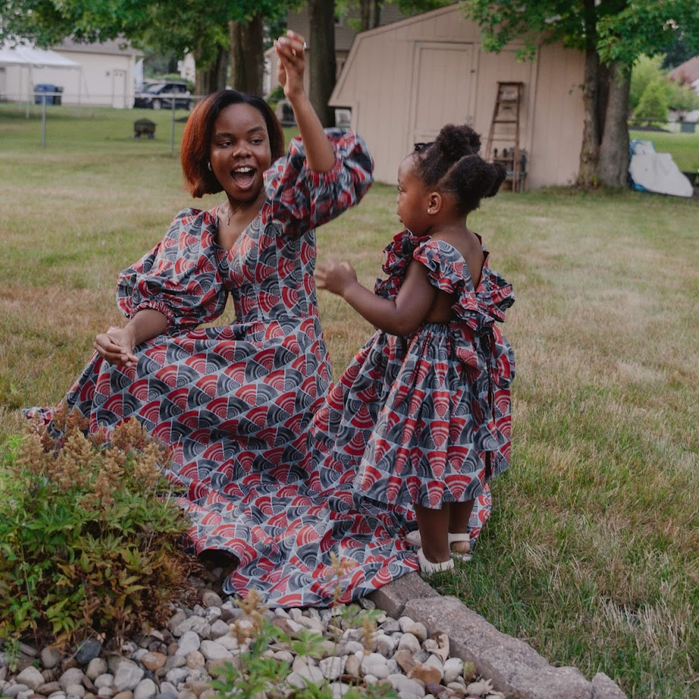 Auntie and Niece Matching Dress - Children dress