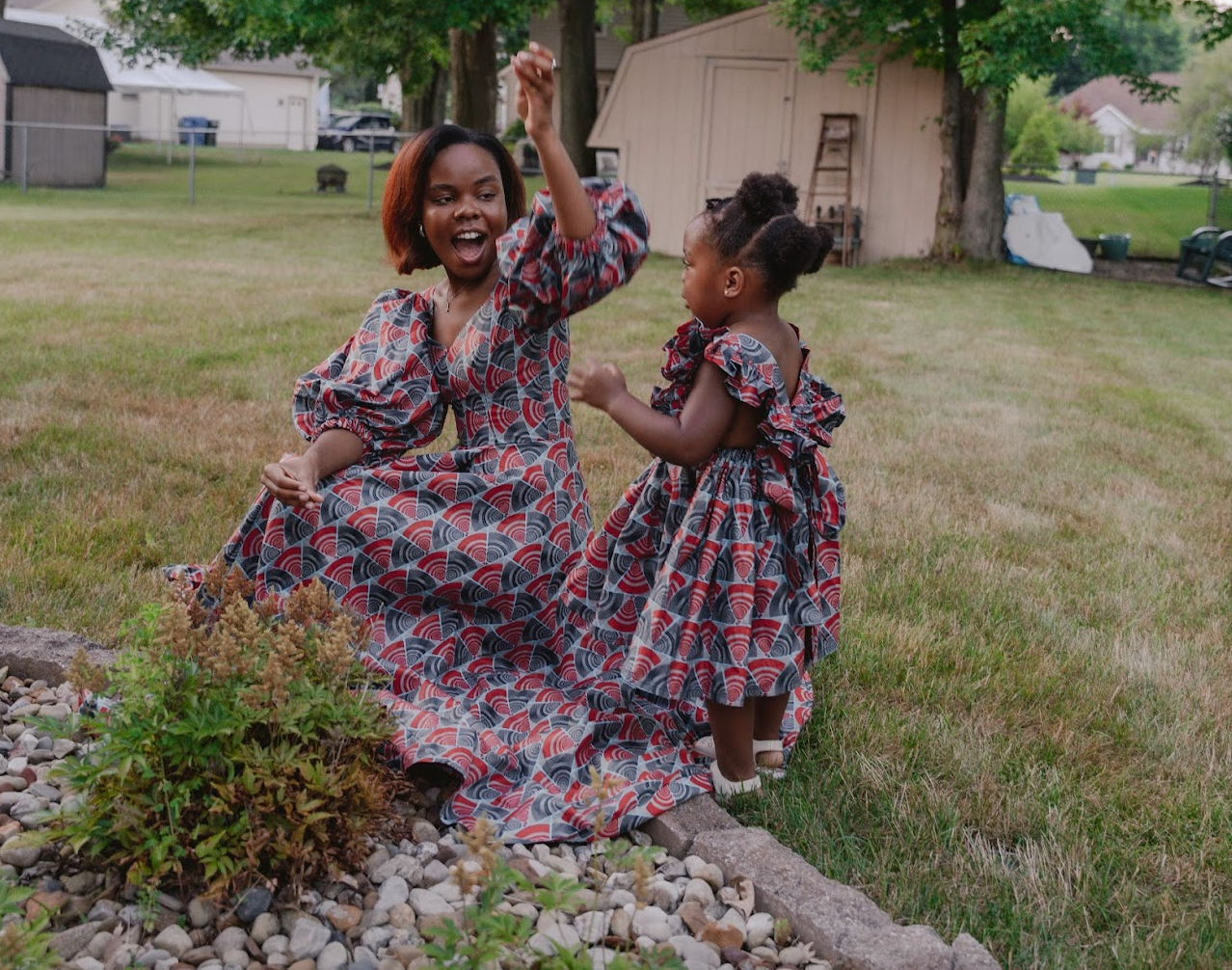 Auntie and Niece Matching Dress - Children dress