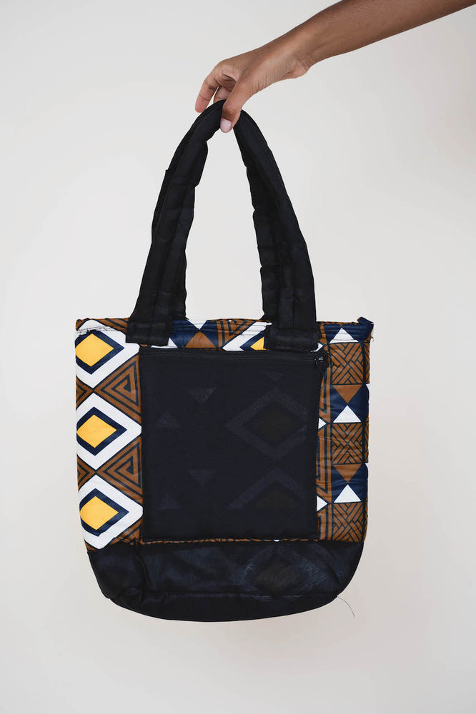 
                      
                        Brown Pattern Tote
                      
                    