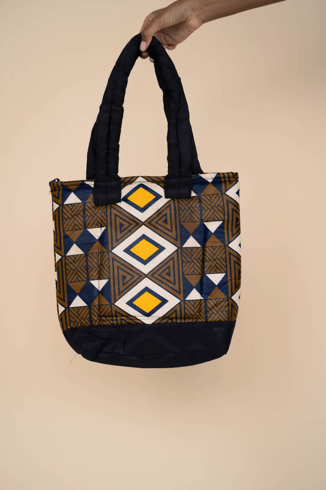 
                      
                        Brown Pattern Tote
                      
                    