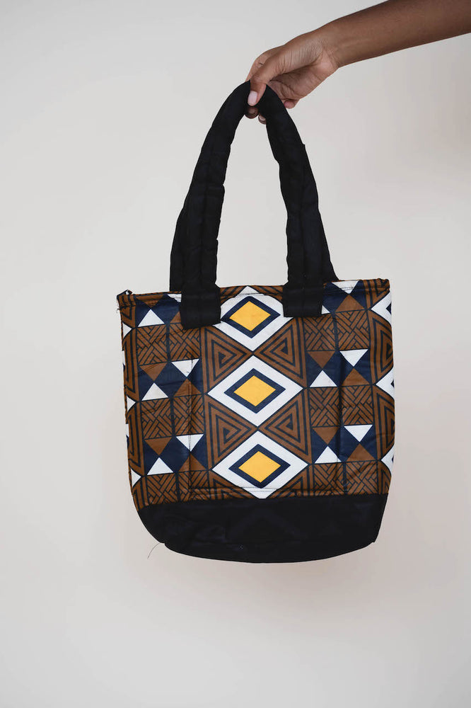 Brown Pattern Tote