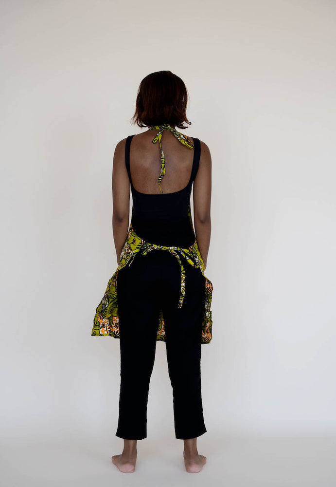 
                      
                        Green and Yellow Full Apron
                      
                    