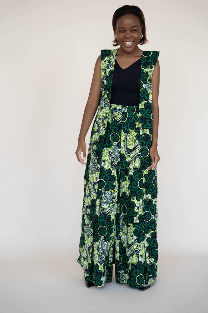 
                      
                        Green Flower Empower Pant Suit Set
                      
                    