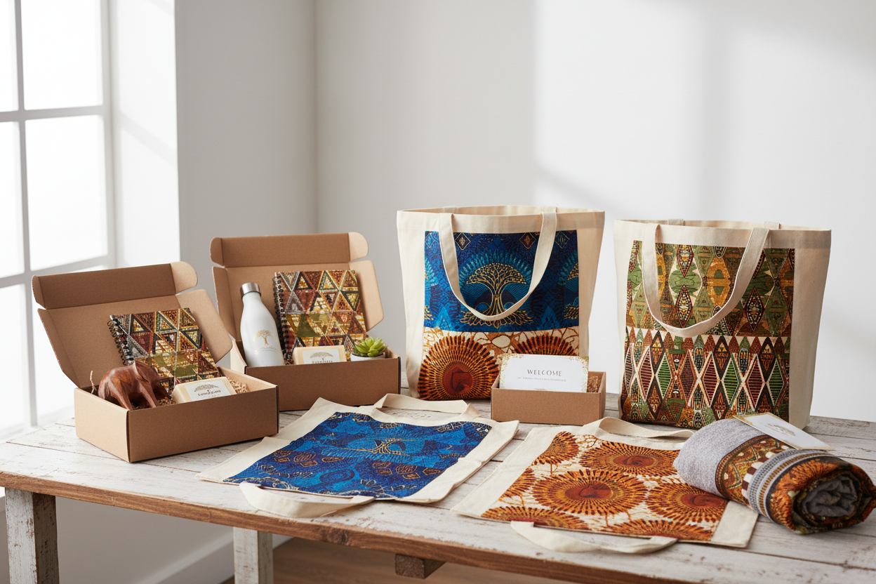 I like it, make it look real and make it african prints, keep it simple and but beatiful