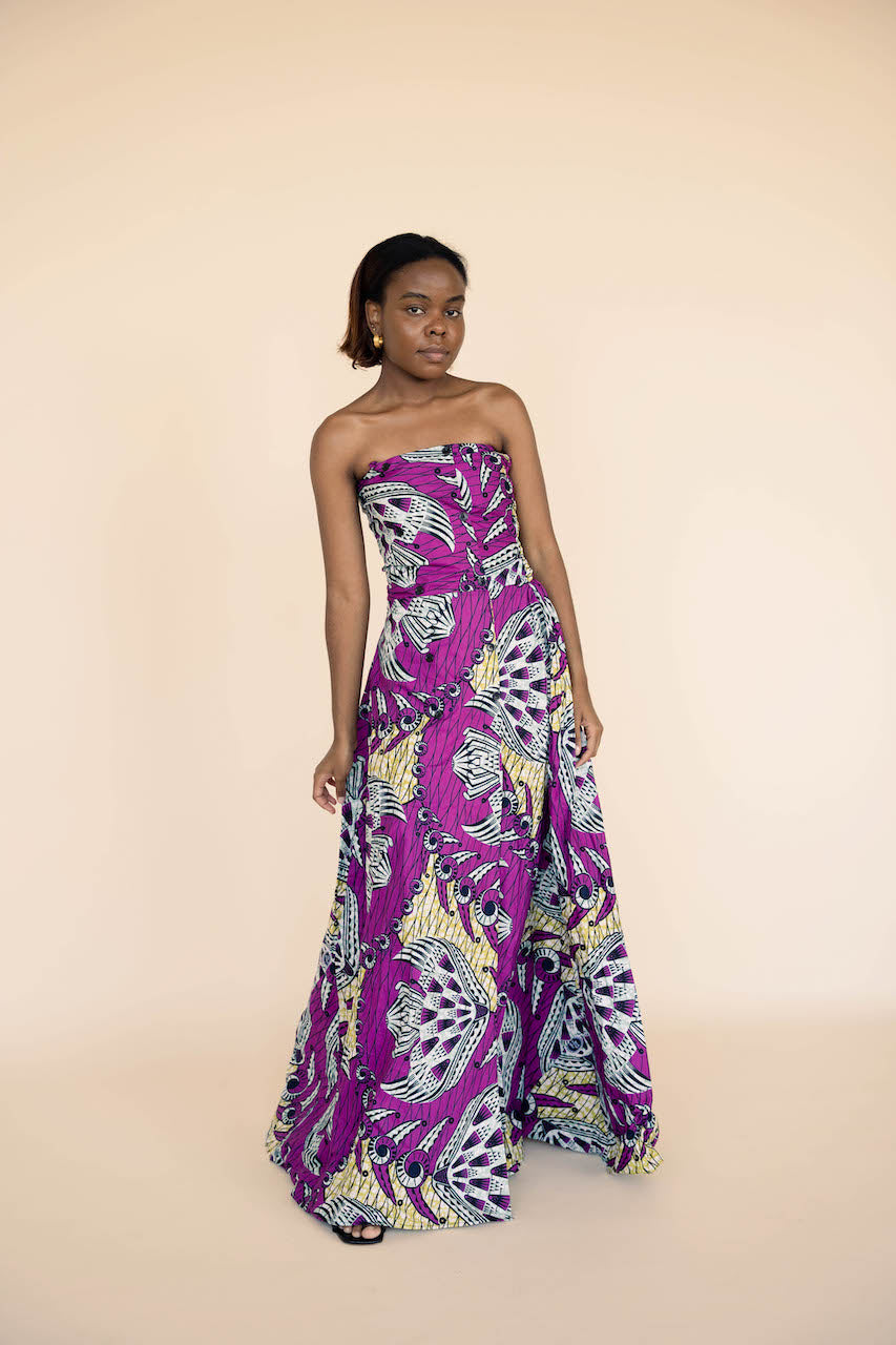 Purple Maxi Dress